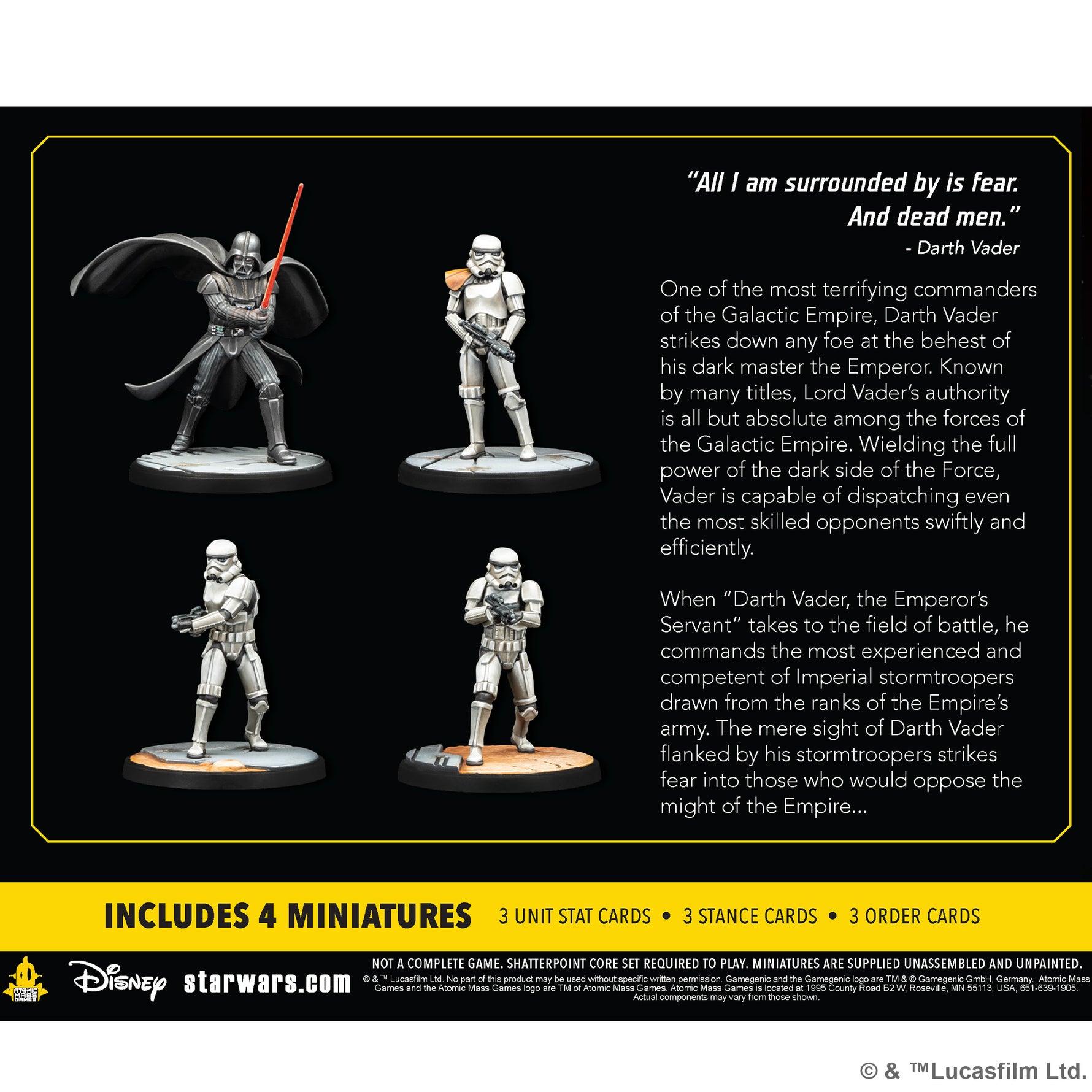 Star Wars : Shatterpoint - Fear and Dead Men Squad Pack